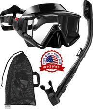Equipo de snorkel para adultos M scara de snorkel M scara de buceo Snorkel seco.