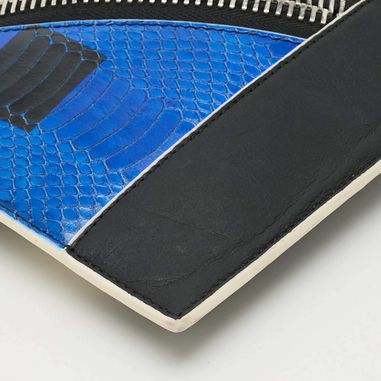 Kenzo Kalifornia Multicolor Python Embossed Leath… - image 9