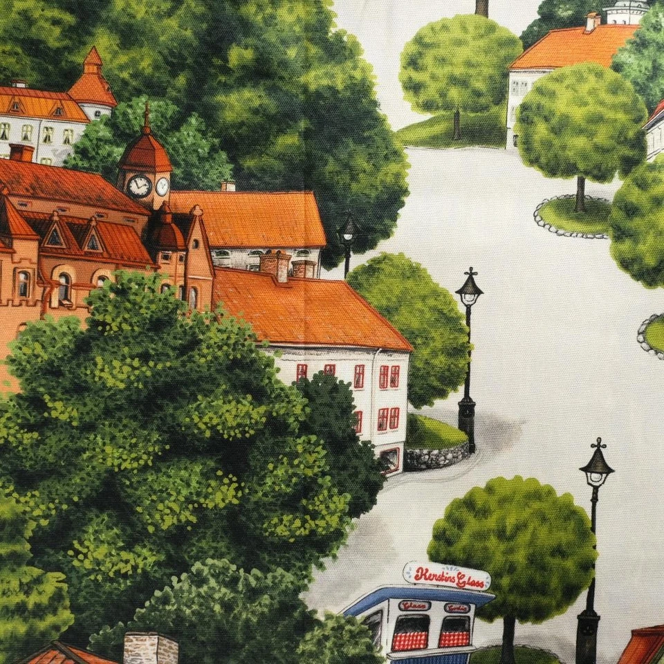 City Canvas Fabric 72×145cm Sweden Arvidssons Cotton - Image 4 of 4