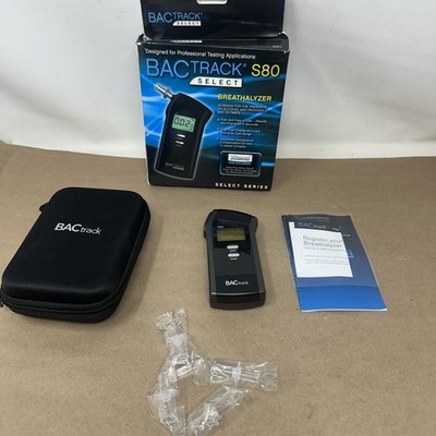 BAC BACtrack S80 Pro Portable Breathalyzer - Black
