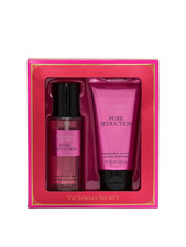 Victoria  s Secret Pure Seduction Mist  Lotion 2 Piece Set Travel NEW SEALED
