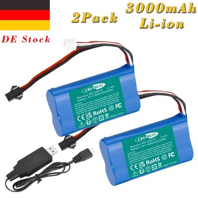 7,4V Li-ion Akku&Ladegerät Für Skytech Model H101 H105 Remote Control RC Boats