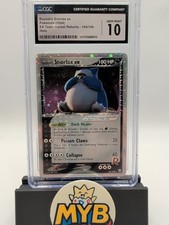 2004 Rocket's Snorlax ex 104/109 Team Rocket Returns Holo CGC 10 on eBay