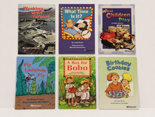 Lot of 6 Harcourt Early Readers Books Kids Reading Set Homeschool K-2 Phonics