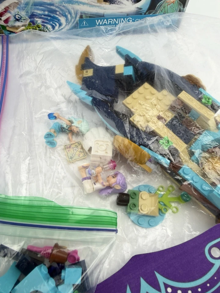LEGO Elves Naida's Epic Adventure Ship (41073) Completo con Caja y Manual Foto 4 de 4