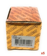 Lot of 5 NEW Computar H0612FI CCTV Camera Lens 1/2" 6mm f/1.2 Fixed Focal