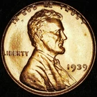 1939-P/D/S Lincoln Wheat Cents 3-Coin Set Gem-BU Quality!