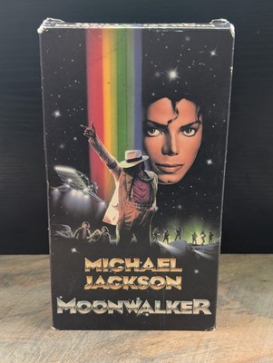 Michael Jackson Moonwalker VHS 1988 CBS/Fox Hi-Fi Tested Plays Read
