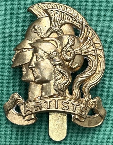 Early 28th London Regiment, "Artists" ~ Genuine British Army Military Cap Badge - Picture 2 of 9