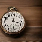 Elgin 1935 10K Rolled Gold Plated Open Face Antique Pocket Watch