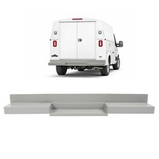 Universal 83 Rear Step Bumper For Enclosed Utility Body Steel Gray