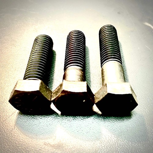 UNC 1/2" Hex Bolt Set Screw High Tensile 8.8 Self Colour Black - Picture 51 of 78