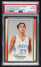 2008 Rittenhouse WNBA Rookies 219/444 Leilani Mitchell #R23 PSA 6 1c7