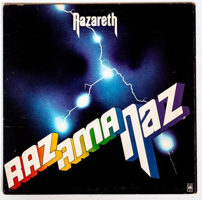 Nazareth Razamanaz Vinyl LP 1973 SP-4396 A&M Gatefold