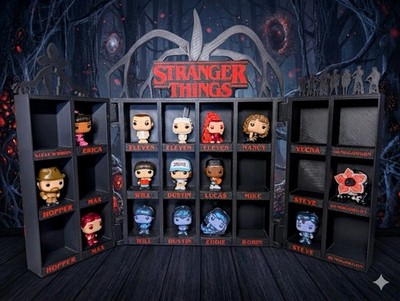 Kinder Joy Stranger Things Funko Pop Style Display Stand 2025   No Figures