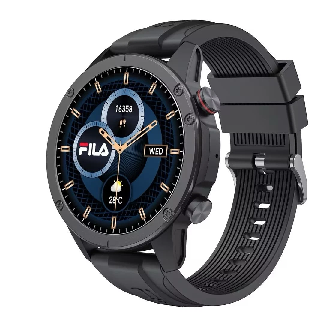 Fila Smart Watch Men Women 1.43" AMOLED Fitness Tracker Heart Rate/Sleep 130+ Sp