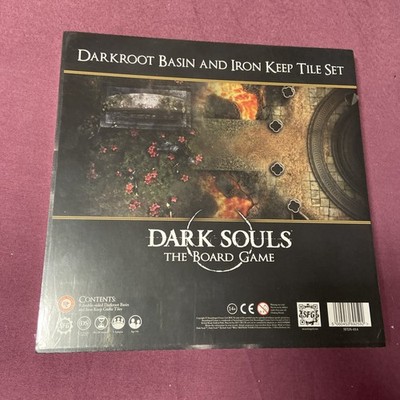 Dark Souls - The Board Game - Darkroot Basin And Iron Keep Tile Set Neu