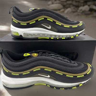 Nike Undefeated x Air Max 97 Volt/Black Green Men s SZ 11  dc4830-001 New!!