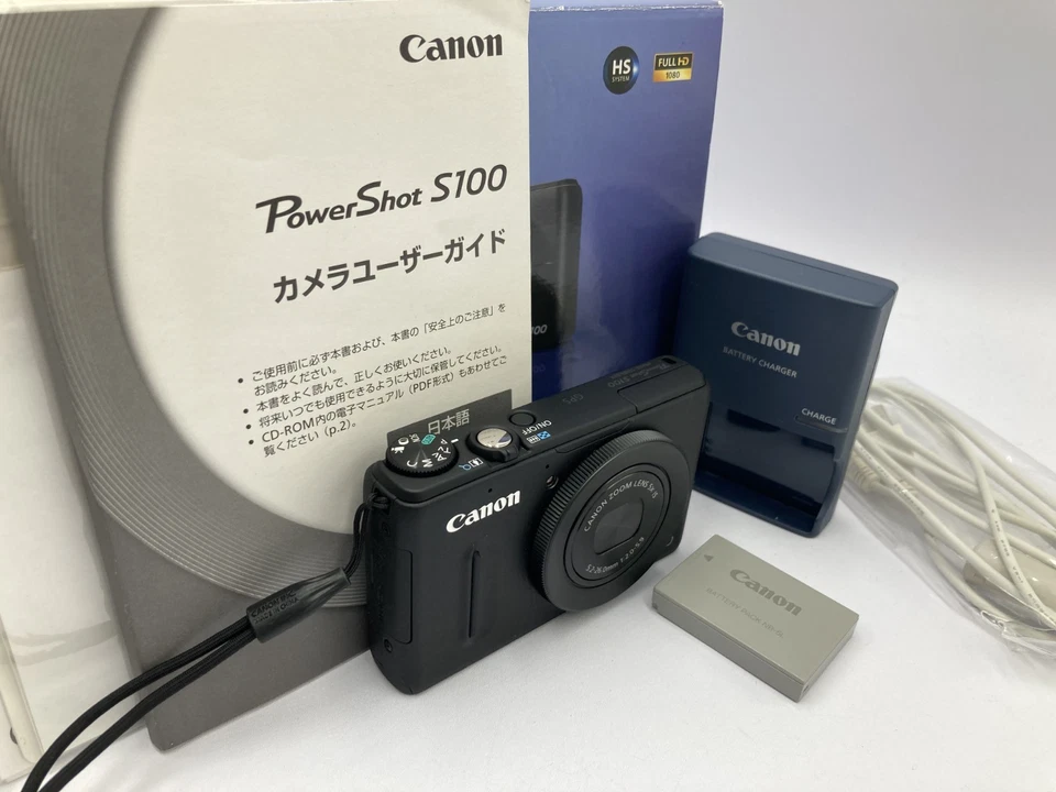 Excellent Canon PowerShot S100 12.1MP Digital Compact Camera B220 - Image 2 of 4