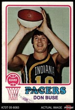 1973 Topps #222 Don Buse Pacers RC University of Evansville 4 - VG/EX
