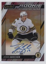 2024-25 O-Pee-Chee Platinum 2023-24 Update Rookie Sunset John Beecher Auto 0v07