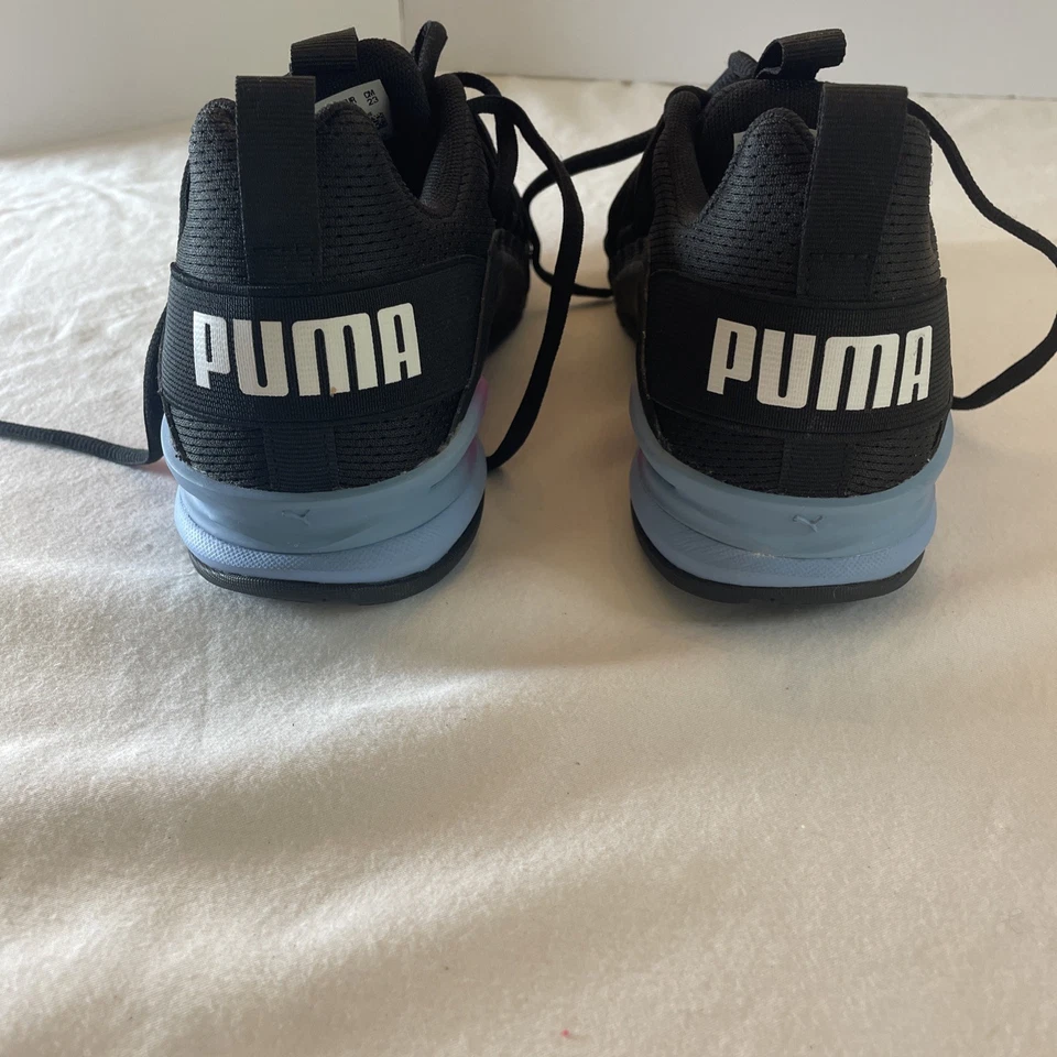 Puma Axelion Elegante Desvanecimiento Correr Jóvenes Niñas Negras Tenis Zapatos Atléticos 37812 Foto 2 de 4