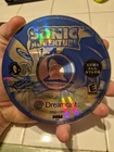Sonic Adventure (Sega Dreamcast) Disc Only Scratched Disc