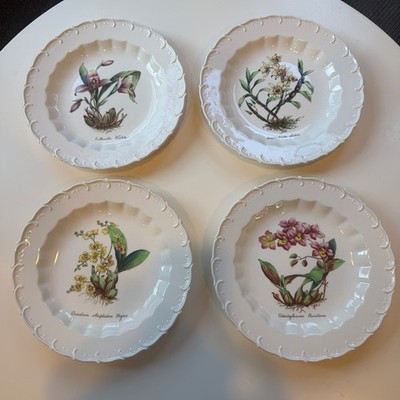 MINT Copeland Spode England 9'' Scalloped Orchid Plates- Your Choice, 4 Available