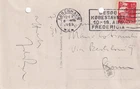 Postcard Signed by Francesco De Pinedo WW1 Veteran Italian  Pilot, later Navy.