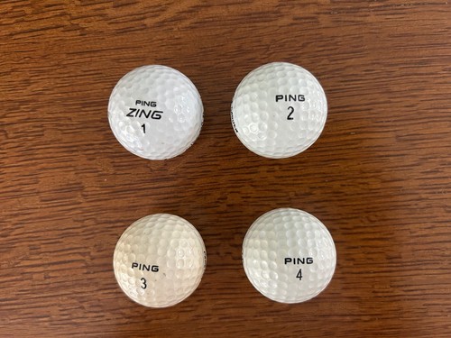 (4) Ping Logo Golf Balls - Picture 4 of 4