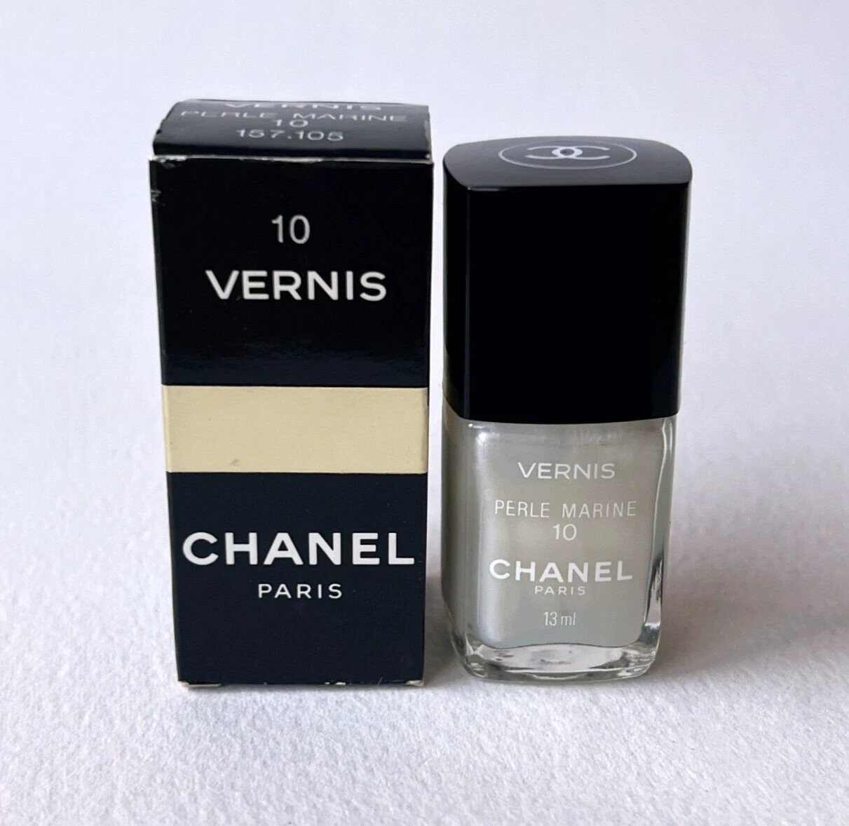 CHANEL Vernis Nail Polish 10 PERLE MARINE