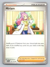 2023 Pokemon Card Scarlet & Violet Miriam 179/198
