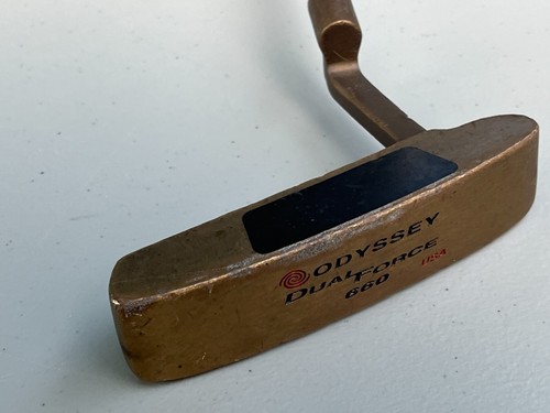 Set of 3 Odyssey Dual Force Putters 660, 664 & Rossie 2 Silver Mallet Golf Club - Picture 17 of 17