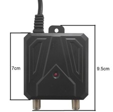 Alimentatore Antenna TV Per Amplificatore Digitale Terrestre 1 Uscita 12V SLIM