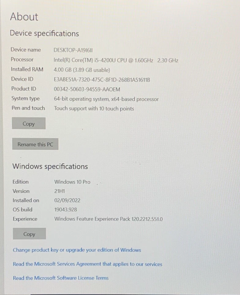 Lenovo ThinkPad X240 - i5 4200U - 4GB RAM - 128GB SSD - BIOS LOCK (OFFERS OK) - Image 3 of 4