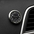 Luminous Clock Car Interior Accessories Stick-On Digital Watch Quartz Clock