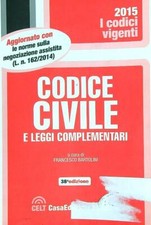 CODICE CIVILE E LEGGI COMPLEMENTARI BARTOLINI FRANCESCO LA TRIBUNA 2015 BROSSURA