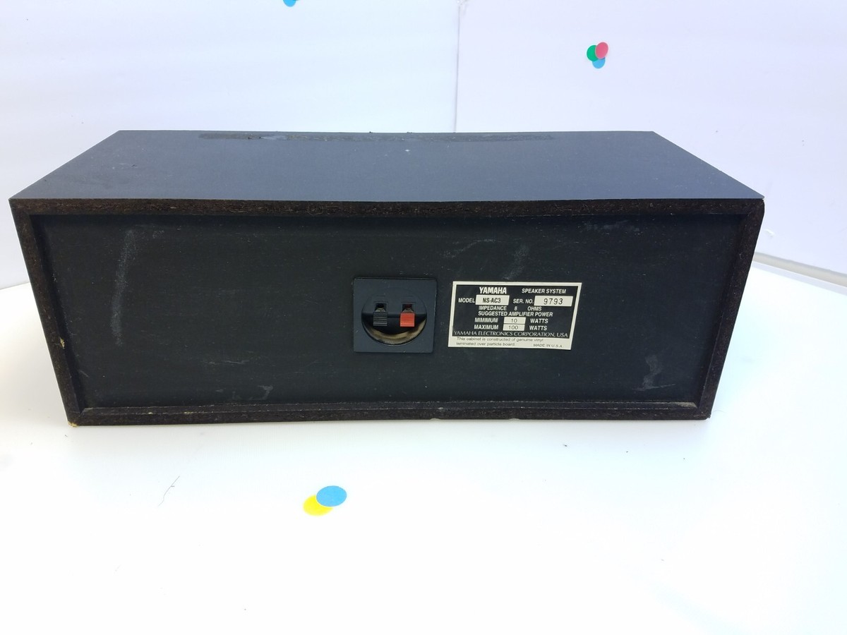 Yamaha NS-AC3 Center Speaker Replacement Tested & Working | eBay