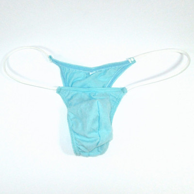 Mini Bikini K208 C Da Uomo Piccolo Perizoma Vita Fine Cotone - Foto 3