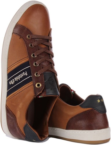 Pantofola D’Oro Melfi Uomo Low Leather Sneaker Shoes Size UK12 / EU47 / US13 NEW - Picture 4 of 5