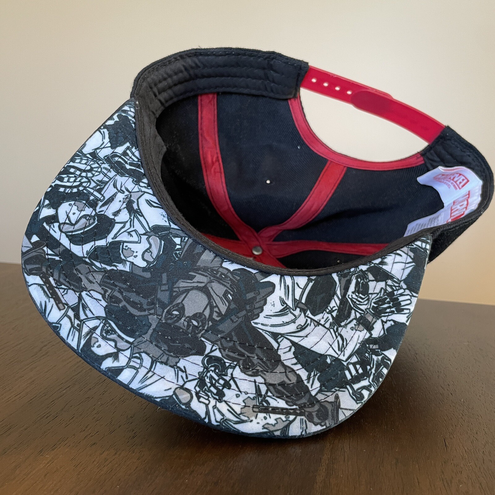 Marvel Deadpool Adjustable Snapback Hat - image 4