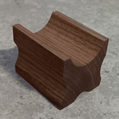 Cigar Rest, Walnut, Cigar Holder, Axel's Cigar Rests ''No. 61''  2'' X 1.5'' 