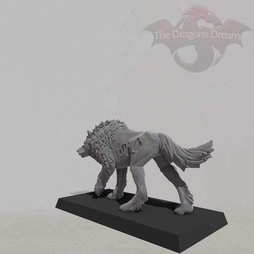 Undead Dire Wolf - Oathmark, Heroquest, Dungeons and Dragons, 5e, Pathfinder - Picture 2 of 6