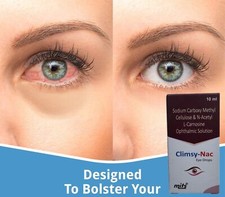  Pack of 2  C-NAC Eye Drops N-Acetyl-Carnosine Eye Drops 10ml Each Cataract