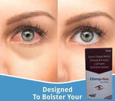 ( Pack of 2 ) C-NAC Eye Drops N-Acetyl-Carnosine Eye Drops (10ml Each) Cataract