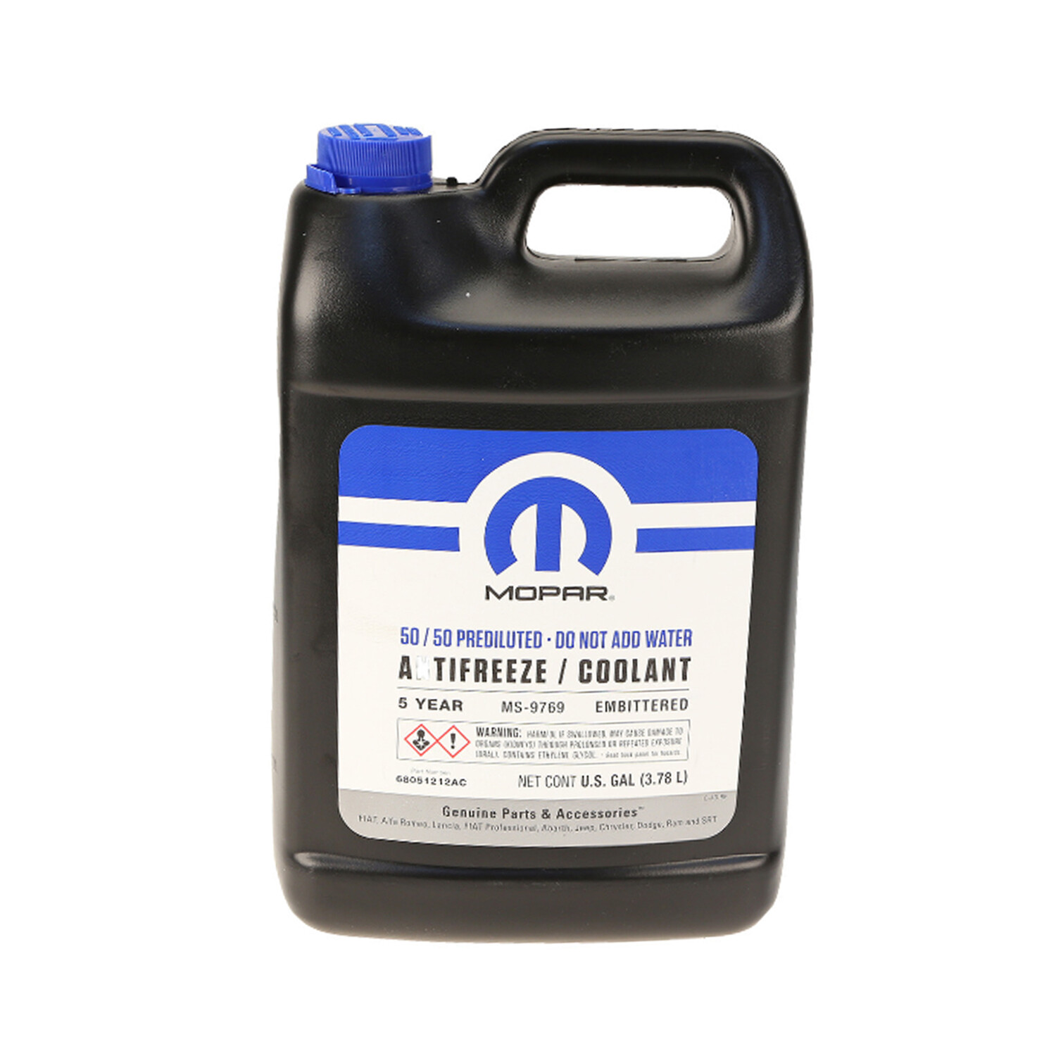 Genuine OEM Mopar Concentrate Orange 1 Gallon MS-9769 Engine 
