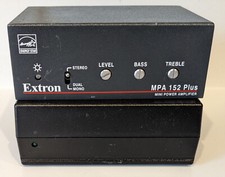 Extron MPA 152 Plus Mini Power Amplifier with 28-284-07LF Power Supply - Read
