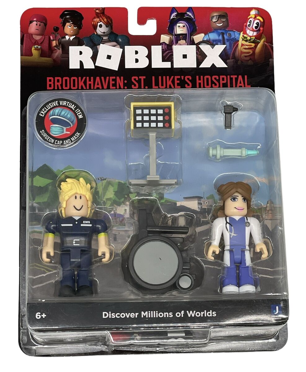 Roblox Brookhaven: St. Luke's Hospital Action Figure 2-Pack