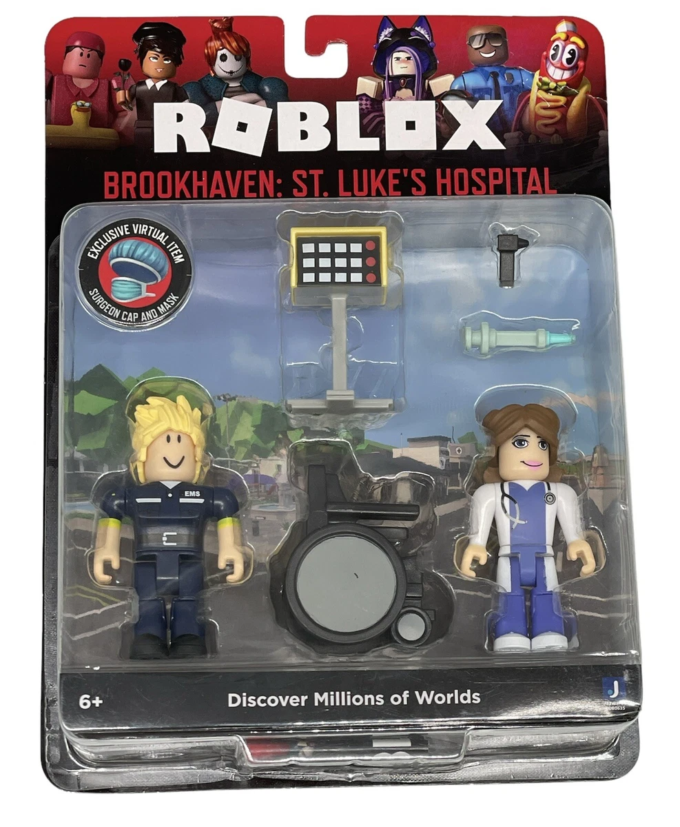 Roblox Brookhaven St. Luke's Hospital Figure Pack Brand new!!