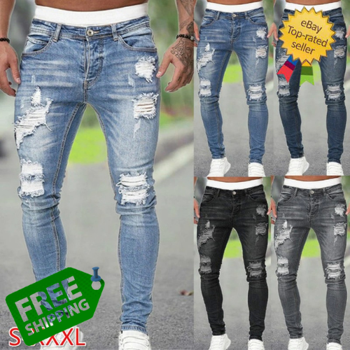 Pantalon jean de Baggy \u0026 boyfriend para Hombre de H\u0026M | FASHIOLA.es